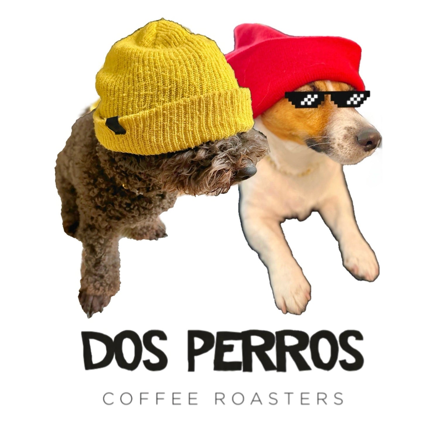 DOS PERROS Young Pups Sticker