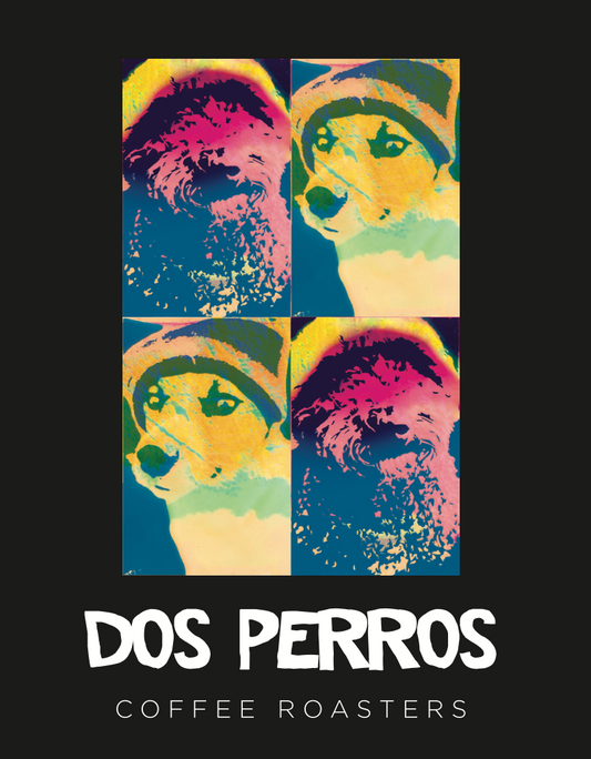 DOS PERROS OG Warhol Sticker